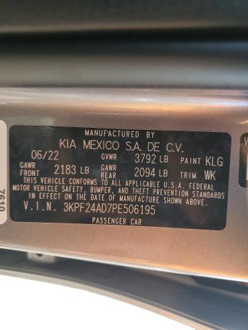 2023 KIA CADENZA LU 3KPF24AD7PE506195