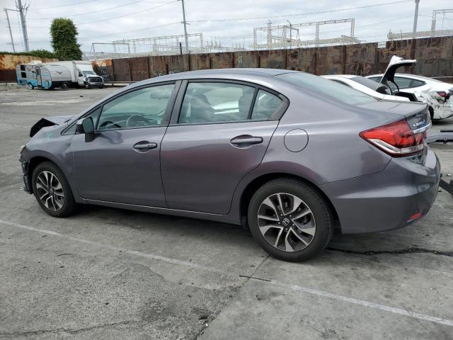 HONDA CIVIC EX 2015 gray  gas 2HGFB2F85FH565301 photo #3