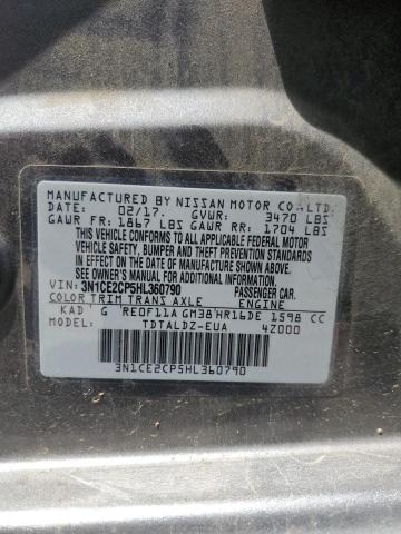 2017 NISSAN 200SX - 3N1CE2CP5HL360790