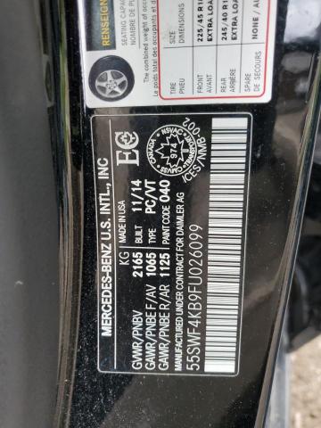 2015 MERCEDES-BENZ C 300 4MAT - 55SWF4KB9FU026099