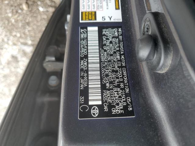 2018 TOYOTA PRIUS - JTDKBRFU3J3602795