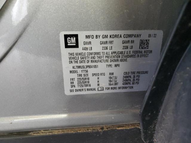 2023 CHEVROLET TRAILBLAZE KL79MUSL3PB041051