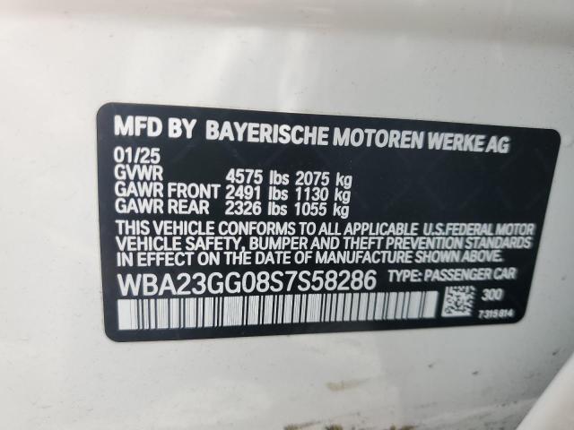 2025 BMW 228XI WBA23GG08S7S58286