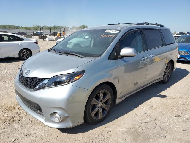 Vin: 5tdxk3dc4fs626574, lot: 56855495, toyota sienna sport 2015 img_1