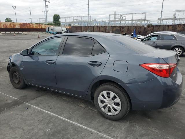 TOYOTA COROLLA L 2017 blue  gas 5YFBURHE0HP641149 photo #3