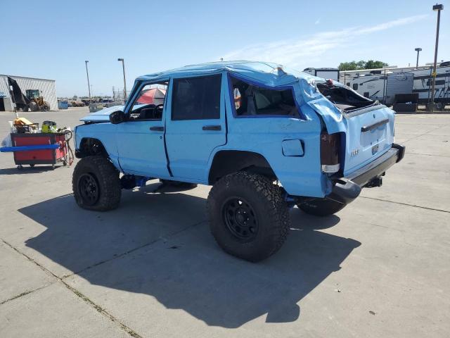 JEEP CHEROKEE S 1997 blue  gas 1J4FJ28S2VL529958 photo #3