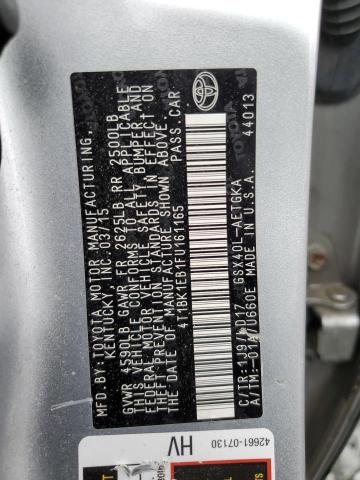 2015 TOYOTA AVALON XLE - 4T1BK1EB1FU161165