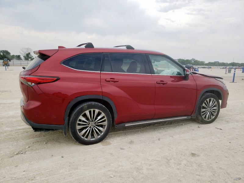 Vin: 5tdfzrah7ns096092, lot: 57278825, toyota highlander platinum 20223
