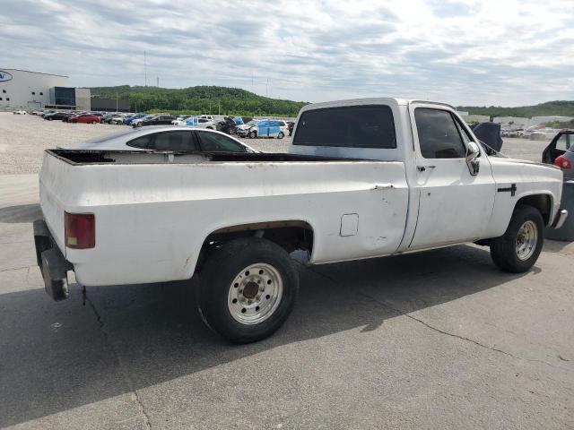 CHEVROLET C20 1985 white pickup gas 1GCGC24M7FS184686 photo #4