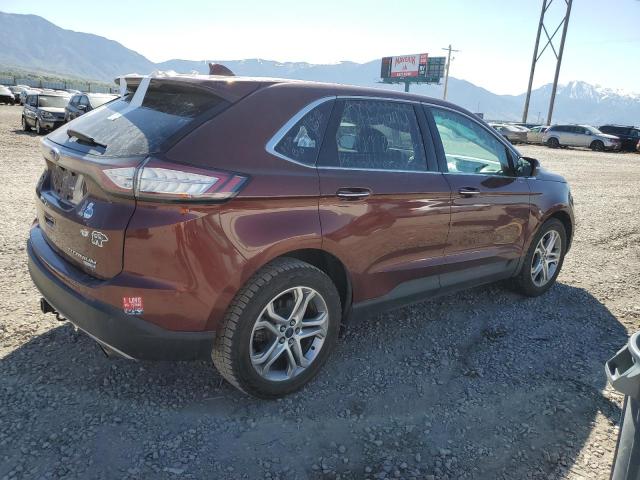 Vin: 2fmtk4k90fbc42106, lot: 55633095, ford edge titanium 20153