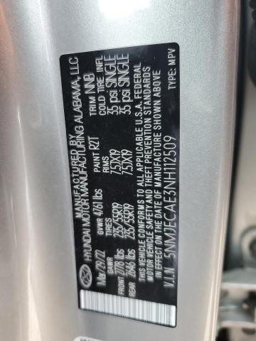 2022 HYUNDAI TUCSON LIM - 5NMJECAE3NH112509
