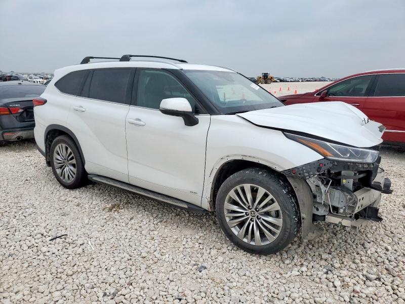 Vin: 5tdebrch0ns085528, lot: 57013585, toyota highlander hybrid platinum 20224