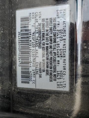 2023 NISSAN SENTRA SR - 3N1AB8DV2PY236493