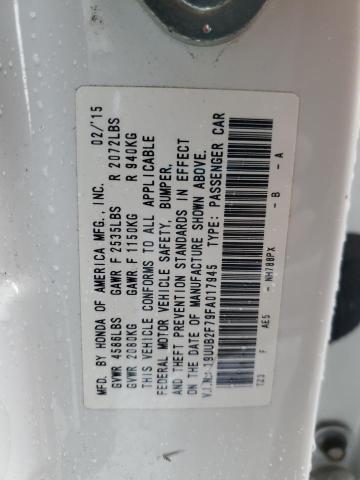 2015 ACURA TLX ADVANC 19UUB2F79FA017945
