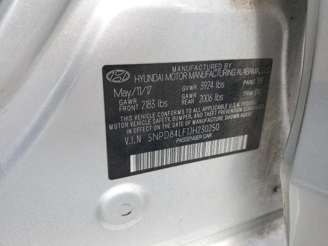 2018 HYUNDAI ELANTRA SE - 5NPD84LF1JH230250