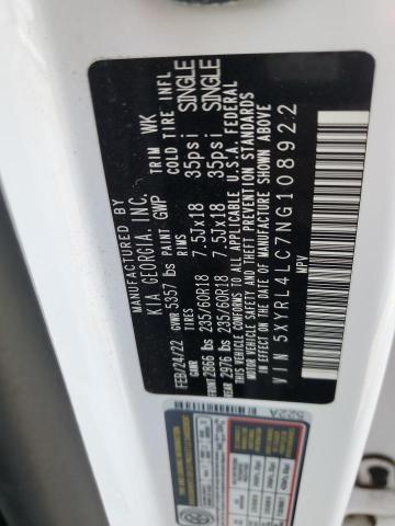 2022 KIA SORENTO S - 5XYRL4LC7NG108922