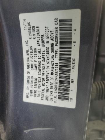 2015 HONDA ACCORD LX - 1HGCR2F34FA071349