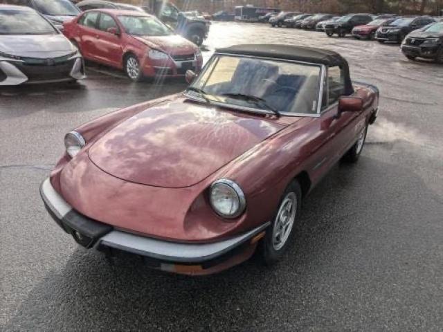 Vin: zarbc5767j1056025, lot: 58116455, alfa romeo spider veloce 19882
