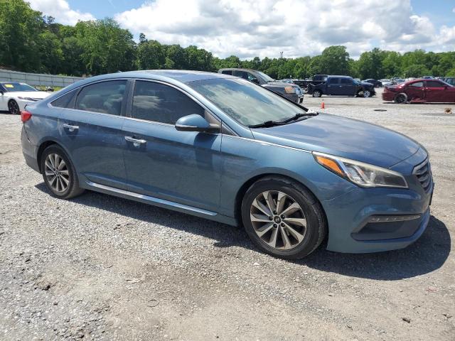 Vin: 5npe34af3gh433963, lot: 56945435, hyundai sonata sport 20164
