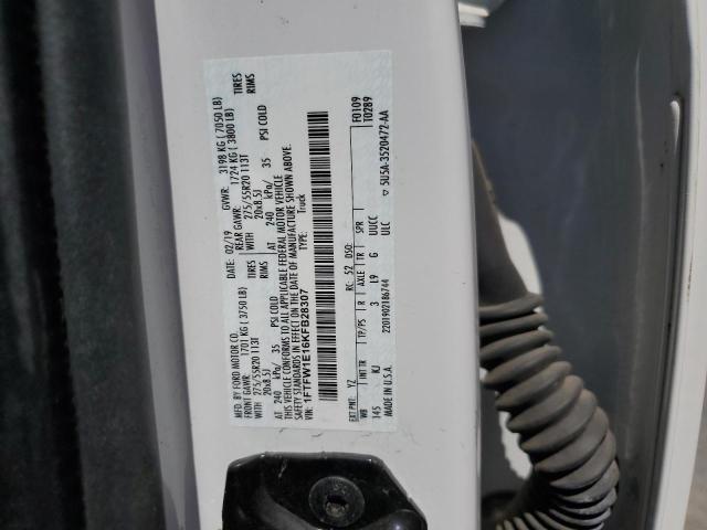 2019 FORD F150 SUPER - 1FTFW1E16KFB28307