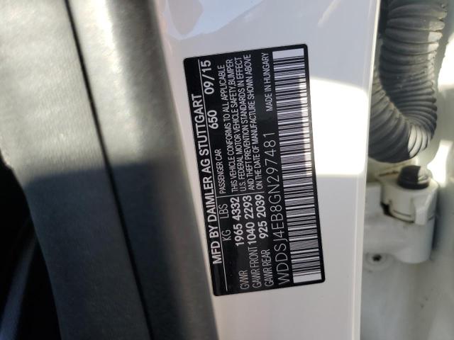 2016 MERCEDES-BENZ CLA 250 - WDDSJ4EB8GN297481