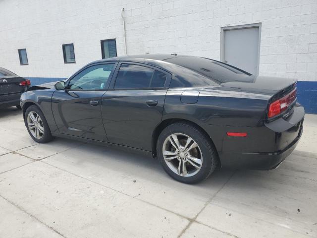 DODGE CHARGER SX 2014 black  flexible fuel 2C3CDXJG5EH221722 photo #3