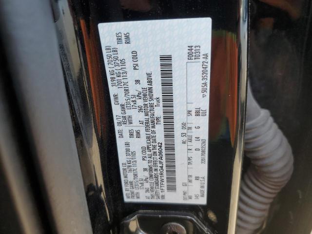 2018 FORD F150 RAPTO - 1FTFW1RG4JFA06042