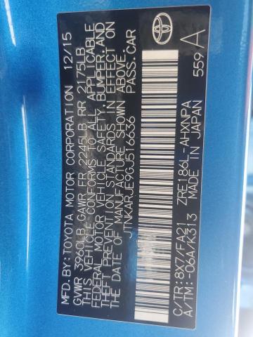 2016 TOYOTA SCION IM - JTNKARJE9GJ516636