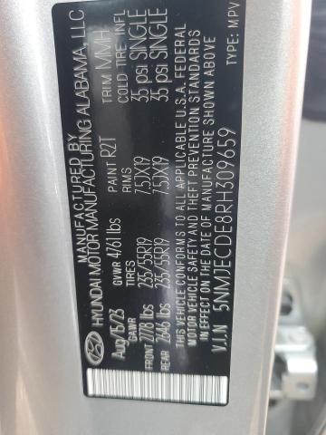 2024 HYUNDAI TUCSON LIM - 5NMJECDE8RH309659