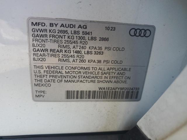 2024 AUDI Q5 E PREMI WA1E2AFY9R2024733