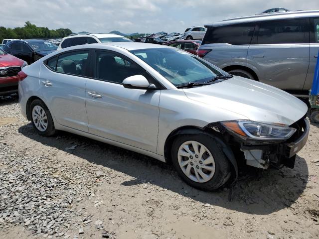 Vin: 5npd74lf1hh210447, lot: 57697375, hyundai elantra se 20174