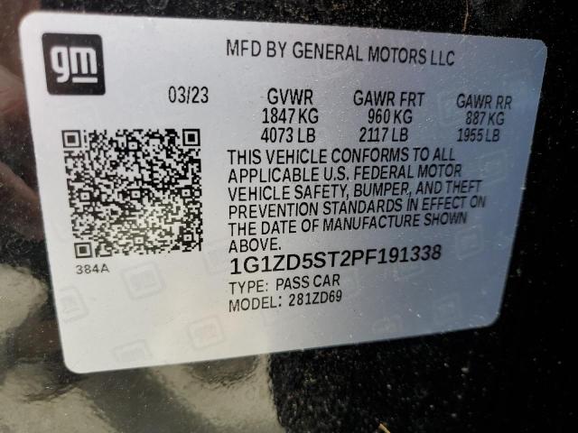 2023 CHEVROLET MALIBU LT - 1G1ZD5ST2PF191338