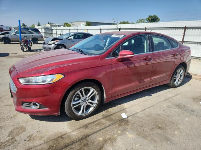 FORD FUSION SE 2015 burgundy  hybrid engine 3FA6P0LU6FR119142 photo #1