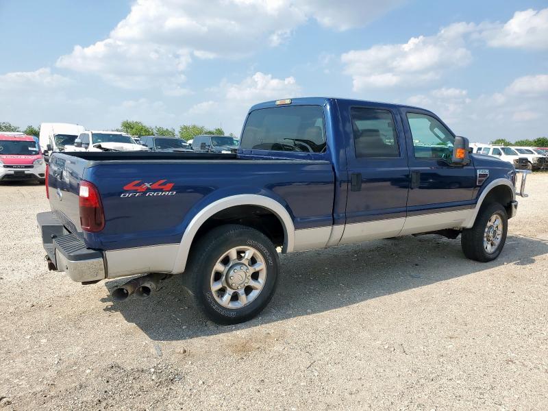 FORD F250 SUPER 2008 blue  diesel 1FTSW21R78EA20048 photo #4
