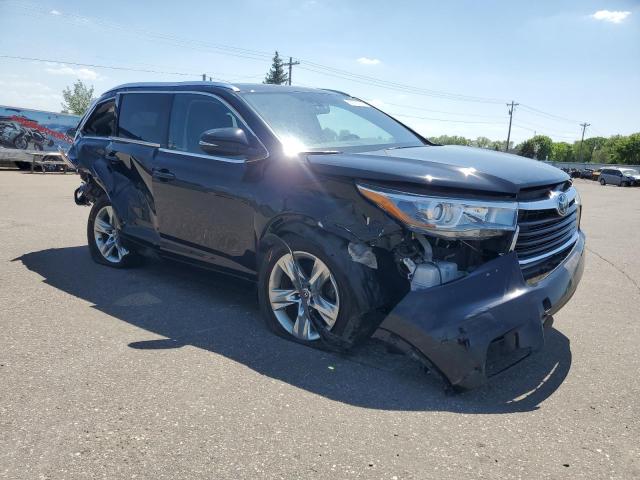 Vin: 5tddkrfh7gs260609, lot: 56928675, toyota highlander limited 20164