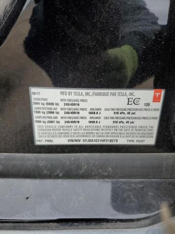 2017 TESLA MODEL S - 5YJSA1E21HF218273