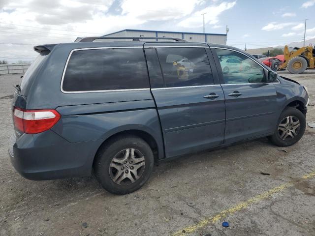 HONDA ODYSSEY EX 2005 blue sports v gas 5FNRL38645B049087 photo #4