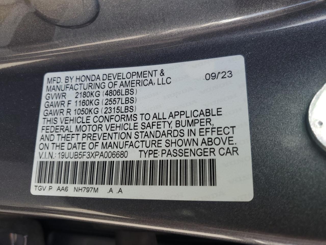 Acura Tlx 2023