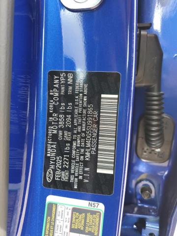 2025 HYUNDAI ELANTRA SE - KMHLM4DG5SU991865