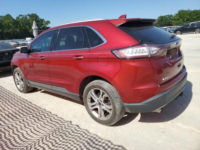 Vin: 2fmpk3k99gbc56602, lot: 57261205, ford edge titanium 20162