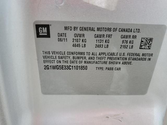 2012 CHEVROLET IMPALA LT #3284047852