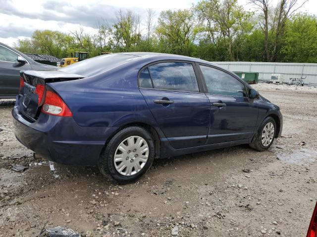 HONDA CIVIC VP 2009 blue  gas 1HGFA16359L009000 photo #4