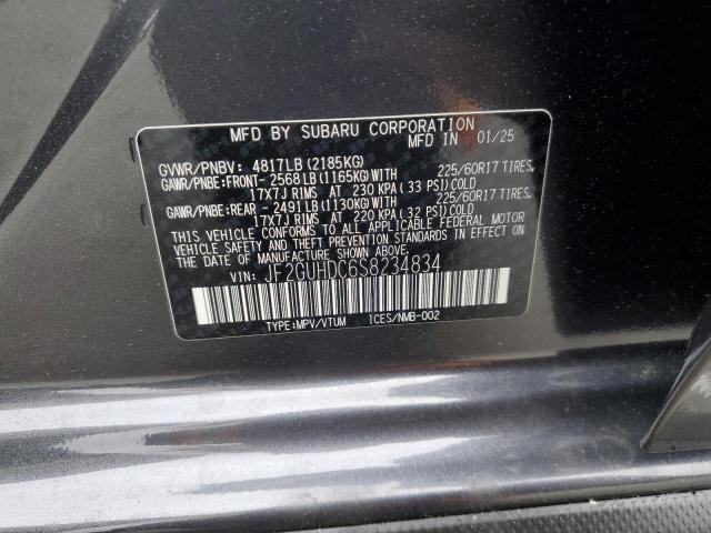 2025 SUBARU CROSSTREK JF2GUHDC6S8234834