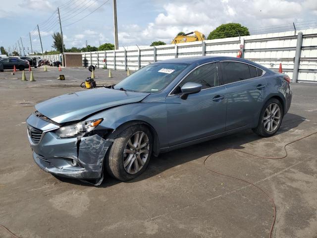 MAZDA 6 GRAND TO 2014 blue  gas JM1GJ1W64E1154158 photo #1