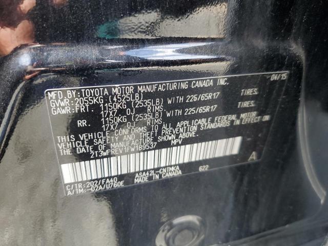 2015 TOYOTA RAV4 XLE - 2T3WFREV1FW189537