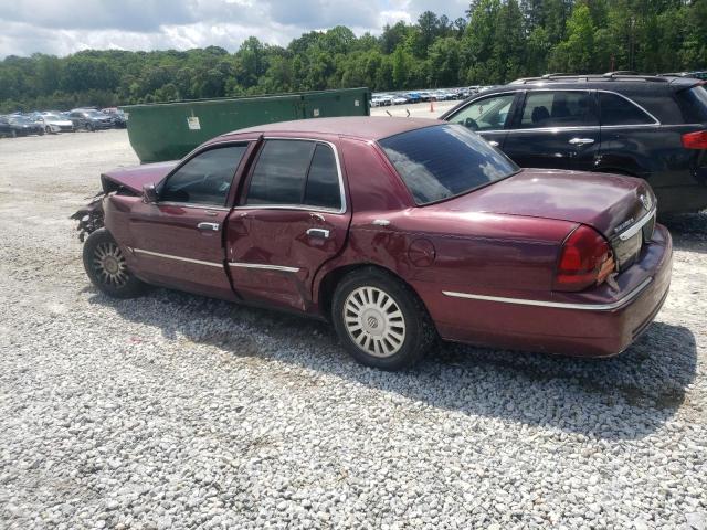 MERCURY GRAND MARQ 2008 burgundy  flexible fuel 2MEFM74V88X630261 photo #3