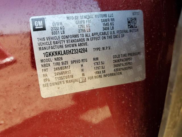2017 GMC ACADIA SLE - 1GKKNKLA6HZ324284