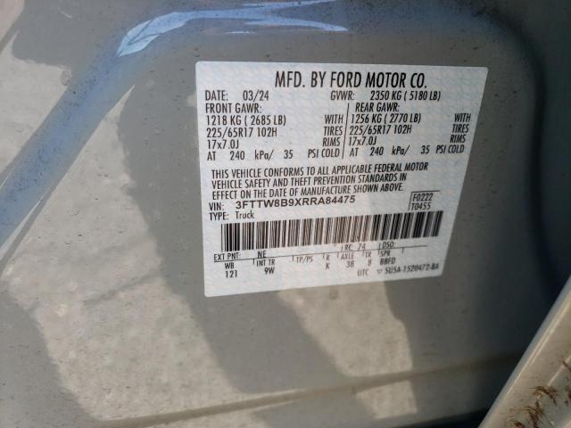 2024 FORD MAVERICK X 3FTTW8B9XRRA84475
