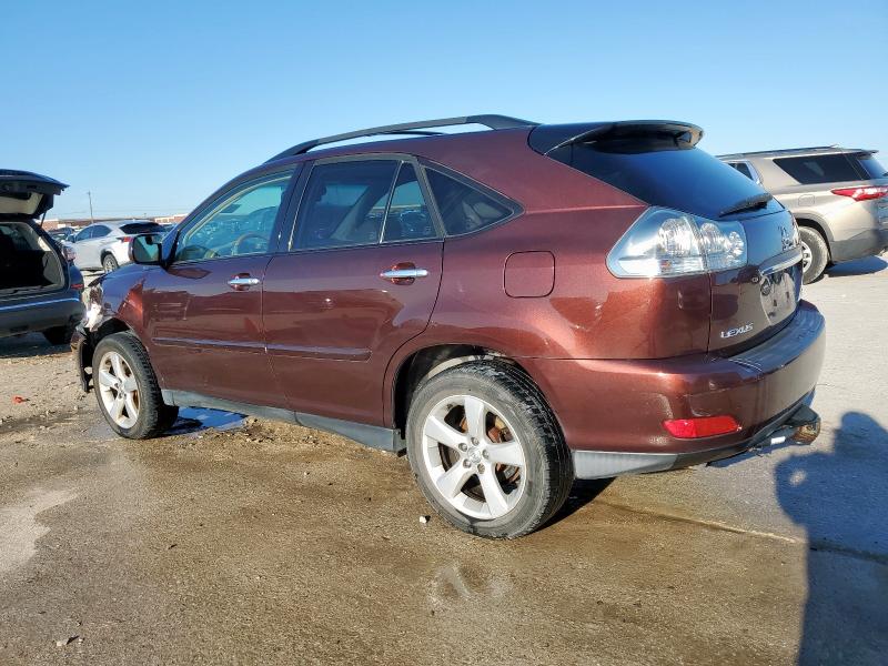 LEXUS RX 350 2008 purple  gas JTJHK31U482853899 photo #3
