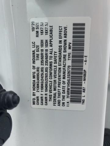 2020 HONDA CR-V EX - 7FARW1H54LE026770